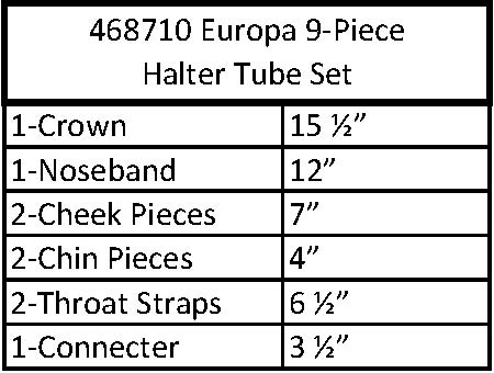 468710-Europa 9-Piece Halter Tube Set